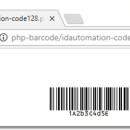 PHP Code 128 Generator screenshot
