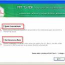 Microsoft PPTX to PDF Converter screenshot