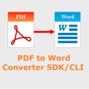 VeryUtils PDF to Word Converter SDK CLI screenshot