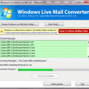 Import Windows Live Mail into MS Outlook 2010 screenshot