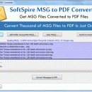 Convert bulk MSG to PDF screenshot