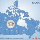 Canada Flash map with FLA source screenshot