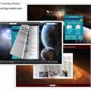 Aerospace Theme for Flash Page Flip Book screenshot