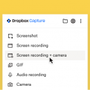 Dropbox Capture screenshot