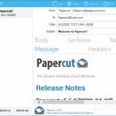 Papercut SMTP screenshot