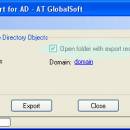 Bulk Export for Active Directory screenshot