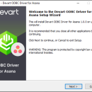 Asana ODBC Driver by Devart screenshot