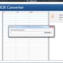 Gaintools DBX to MBOX Converter screenshot