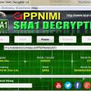 Appnimi SHA1 Decrypter screenshot