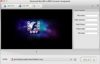 Doremisoft Mac SWF to MPEG Converter screenshot