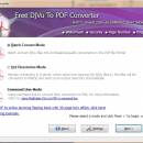 CAKSOFT Free DjVu to PDF screenshot