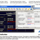 AutoCAD to Excel - TableBuilder screenshot