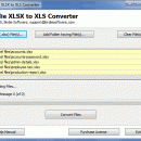 Change MS XLSX to XLS Files screenshot