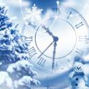 Snowfall Clock Screensaver screenshot