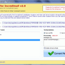 Incredimail to Live Mail Converter screenshot