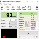 TempoPerfect Computer Metronome screenshot