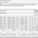 Desktop calculator - DesktopCalc screenshot