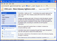 Copernic Summarizer screenshot