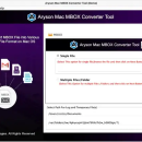 Aryson Mac MBOX Converter screenshot