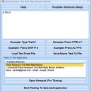 Paste Keyboard Text With Right Mouse Software screenshot
