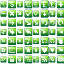 Green Web Buttons screenshot