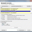 Transfer Online Data Backup screenshot