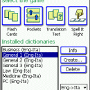 LingvoSoft FlashCards English <-> Italian for Pocket PC screenshot