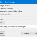 MessageSave for Microsoft Outlook screenshot