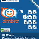 KDETools Zimbra to Outlook Converter screenshot