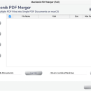 MacSonik PDF Merge Tool screenshot