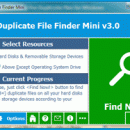 Duplicate File Finder Mini screenshot