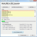 Converter for MSG to PDF screenshot