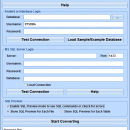 Firebird Tables To MS SQL Server Converter Software screenshot