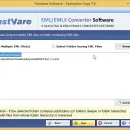 TrustVare EML to TGZ Converter screenshot