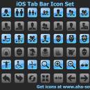 iOS Tab Bar Icon Set screenshot