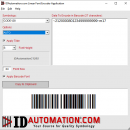 Linear Barcode Font Encoder Software App screenshot