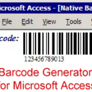 Barcode Generator for Microsoft Access screenshot