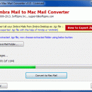 Zimbra Mail to Mac Mail Converter screenshot