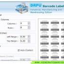 Manufacturing Barcode Software screenshot