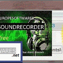 EuropeSoftwares SoundRecorder screenshot