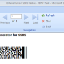 SSRS PDF417 Barcode Generator screenshot