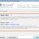 Import MSG files into Outlook 2003 PST screenshot