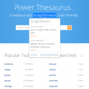 Power Thesaurus for Chrome screenshot