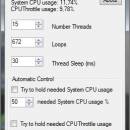 CPUThrottle screenshot