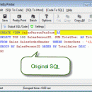 SQL Pretty Printer Desktop Version screenshot