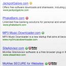 McAfee SiteAdvisor for Mac screenshot