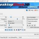 DesktopClock3D screenshot