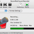RecordPad Sound Recorder for Mac screenshot