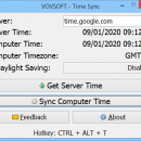 VOVSOFT - Time Sync screenshot