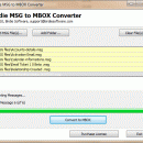 Export Outlook MSG to Thunderbird Mail screenshot